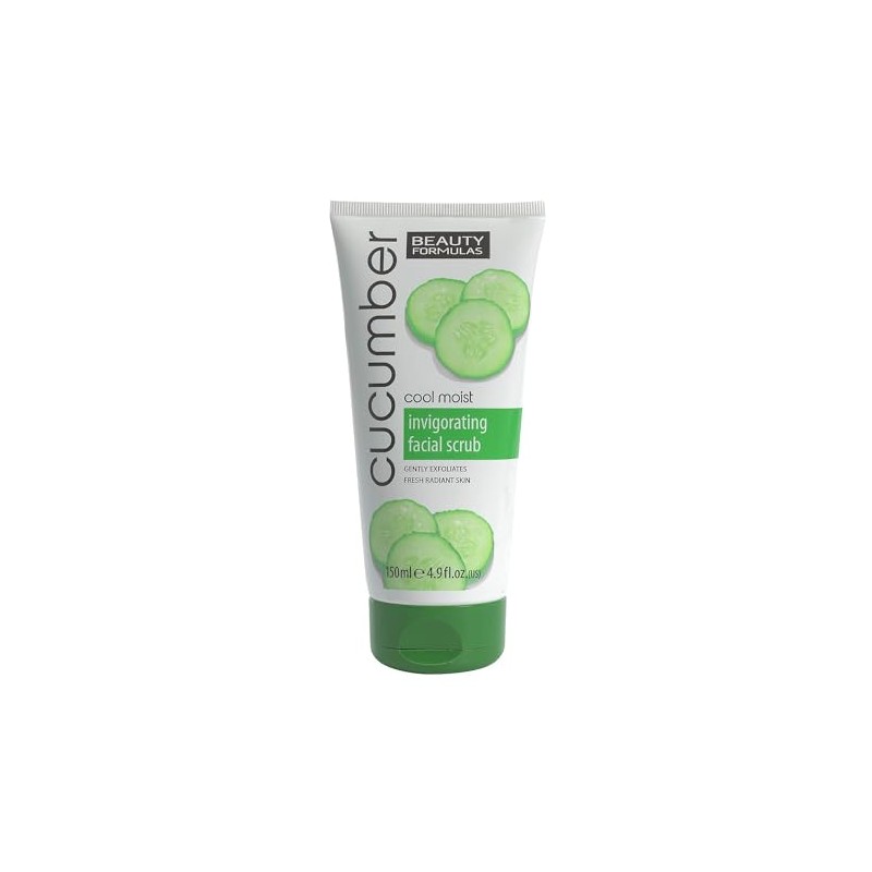 BEAUTY FORMULAS FACIAL SCRUB CUCUMBER 150ML