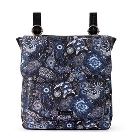 Sakroots Women's Olympic Convertible Backpack, Midnight Seascape, 13IN x 3IN x 12.5IN