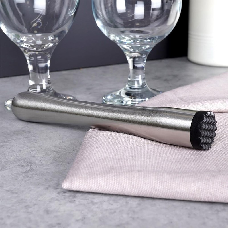 Vilde Cocktail Muddler Muddler Muddler Stainless Steel 17.5 cm