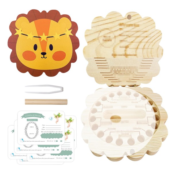 UOY Tooth Box for Milk Teeth, Milk Tooth Box Boys