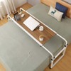 Overbed Desk Laptop Cart Laptop Desk with Wheels Over Bed