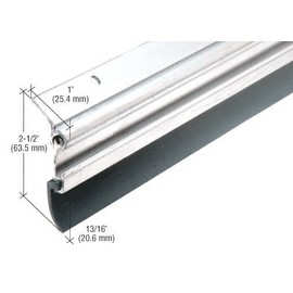 CRL Aluminum Residential Automatic Door Sweep for 36" Door