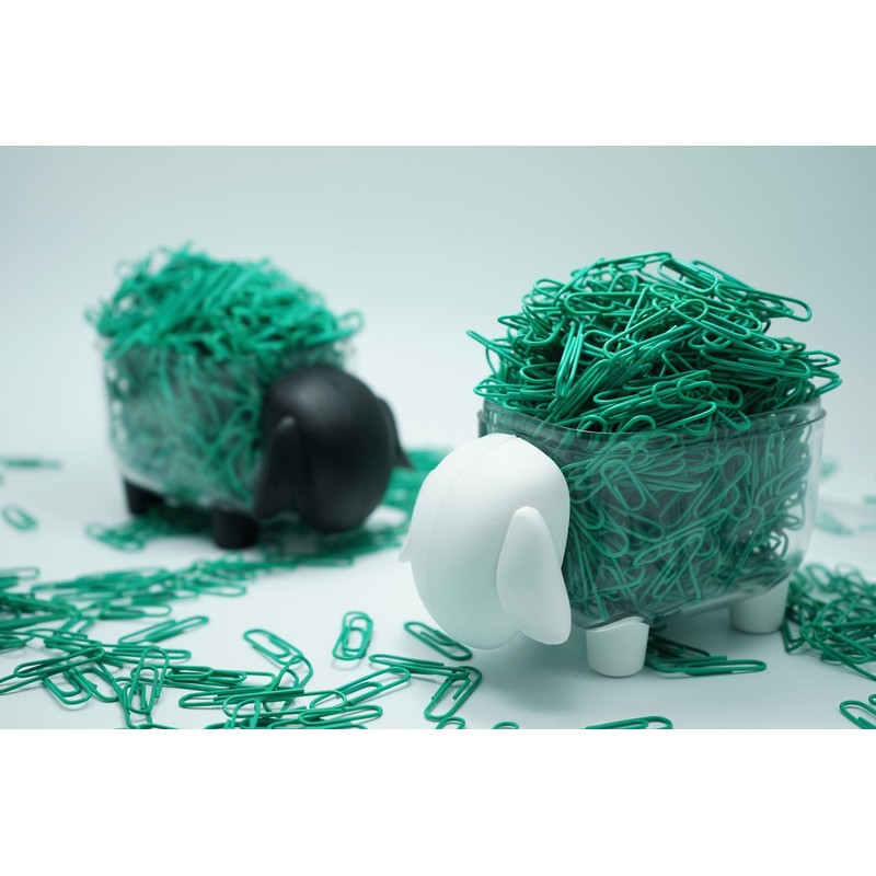 Query 5217098CW Small Storage Box Case with Lid Desktop Scandinavian