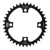 KMC Unisex - Adult Chainring for E-Bike, 38 Teeth, Black