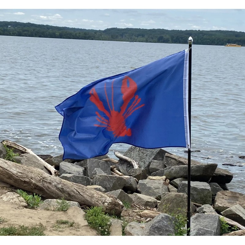 Hoisterly Flags 3 X 5 Nautical Lobster new Fade Resistant
