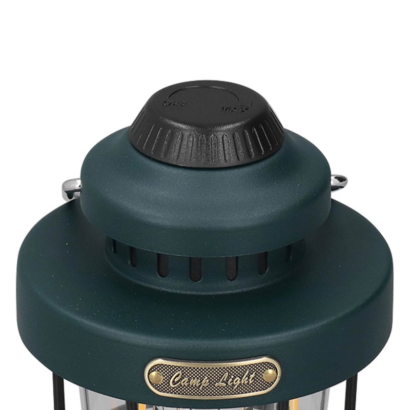 Camping Lantern Retro USB Charging 3 Light Modes IPX4 Waterproof