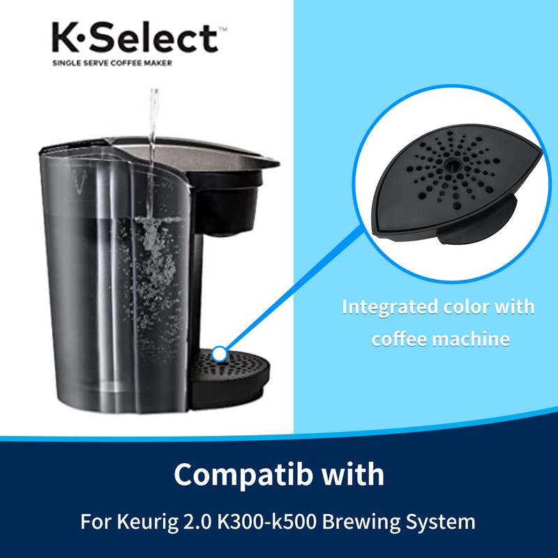 Replacement Coffee Drip Tray Compatible with Keurig 2.0 K300 K500，Bottom