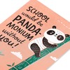 American Greetings Funny Thank You Card for Teacher (Panda-monium)