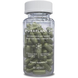 Isagenix PuraPant 21 - Advanced Plant-Based Daily Multi-Vitamin Sourced from Organic Fruits and Vegetables - 60 Capsules - 30 Servings