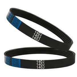 2pcs 140J6 Planer Drive Belt 5140055-59 Replacement V Belt for Delta 22-560, TP400LS, 22-565 22-580 Planer,Replacement 22-563, Wen 6560