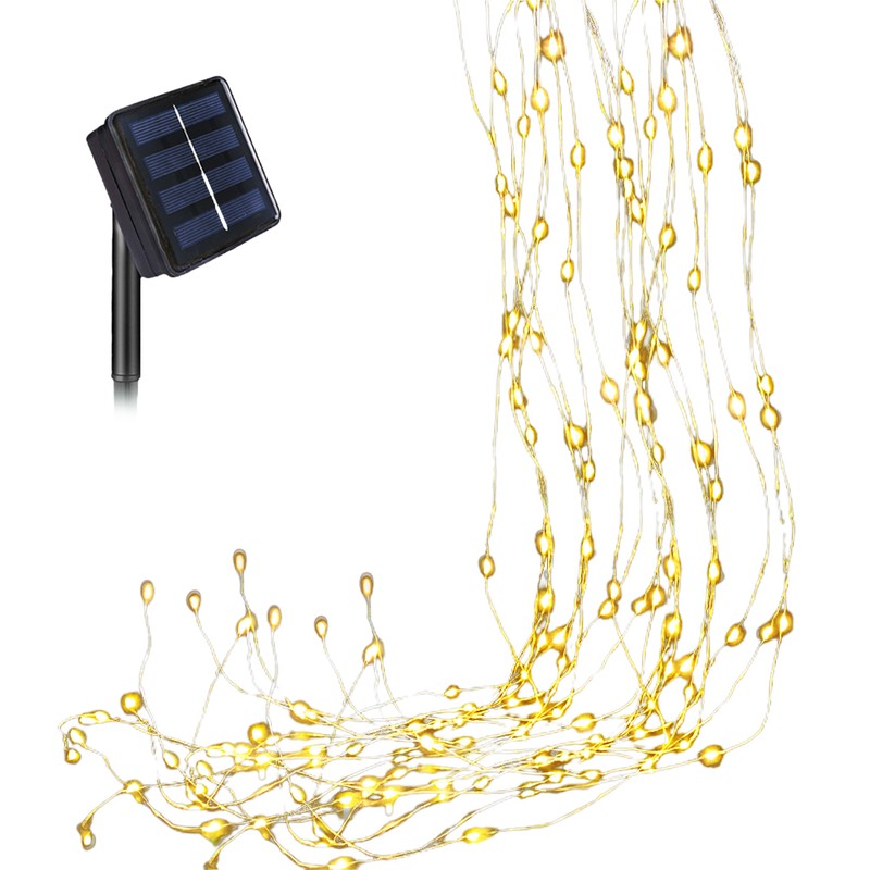 Solar Power 200LED Vines Tree String Lights Branch Tree Lights
