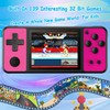 TEBIYOU 32 Bit Handheld Games for Kids Built-in 139 Video