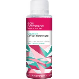 Eau Précieuse - Cleansing Lotion Clearskin Special Edition - Care for Acne Prone Skin - Triple Effect: Cleanses the Skin - Tightens Pores - Removes Excess Sebum - 375 ml