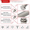 M5 M6 M8 Nuts and Bolts Assortment Kit 12mm-40mm, Metric