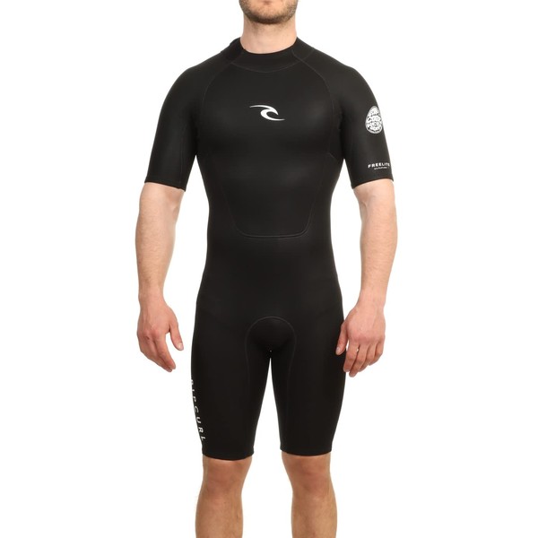 Rip Curl FREELITE 2 mm Back Zip Shorty 2021 Black,