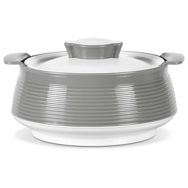 MILTON Venice 2500 Insulated Inner Stainless Steel Casserole, 2.2 Litres,