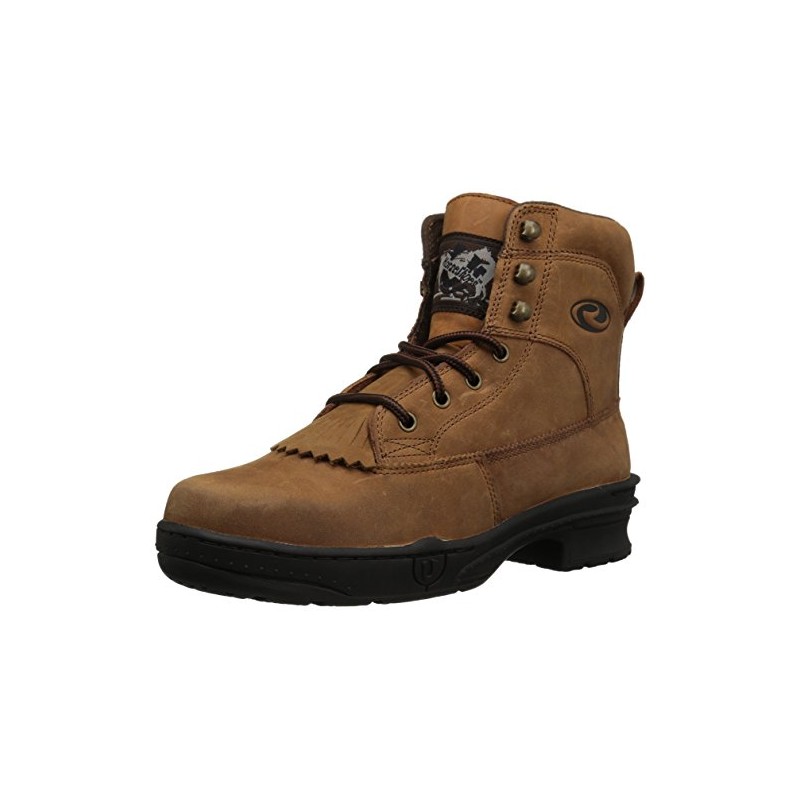 Roper Womens Crossrider Shoe, Brown, 6