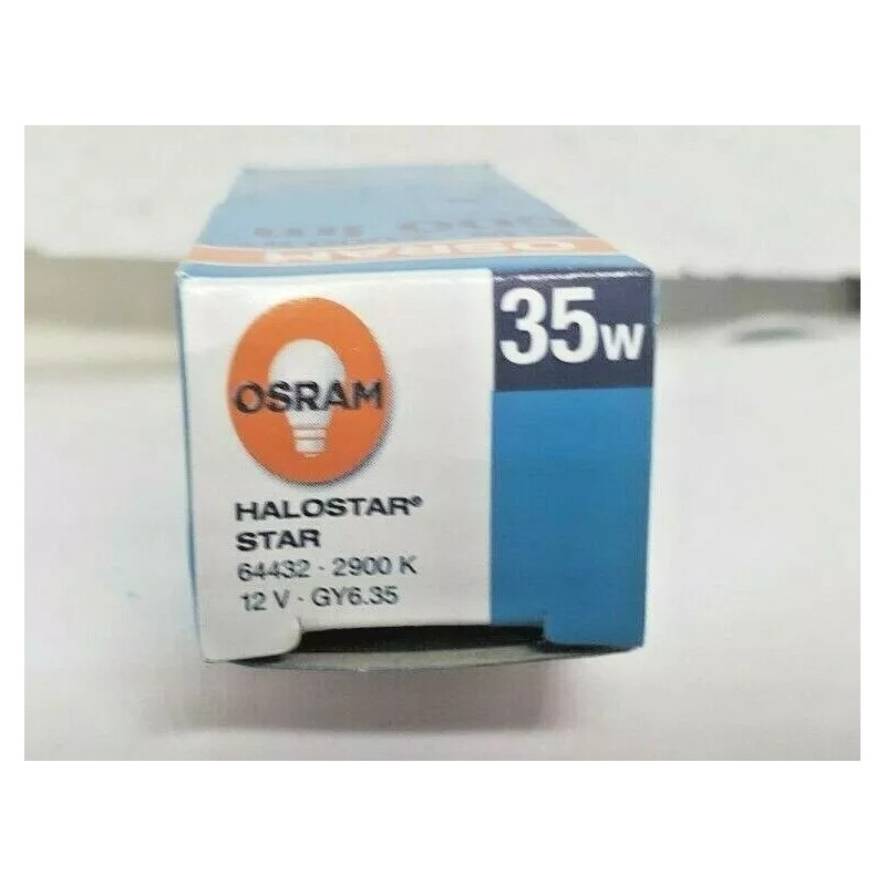 OSRAM 5PK Osram 64432 35W 600lm 12V 2900K Gy6.35 T4