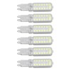 6pcs G9 LED Bulbs 7W Dimmable 360° Illumination Replacement Light