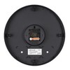Unilux Pop Wall Clock Quartz System, Silent Ticking, Black
