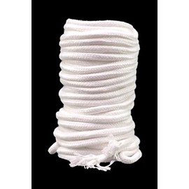 Soft Cotton Rope-32 feet 10m Multi-Function Natural Durable Long Rope (Red) (White)