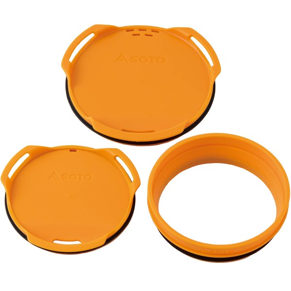 SOTO SOD-5211RG Thermostack Color Lid & Joint Set, Orange