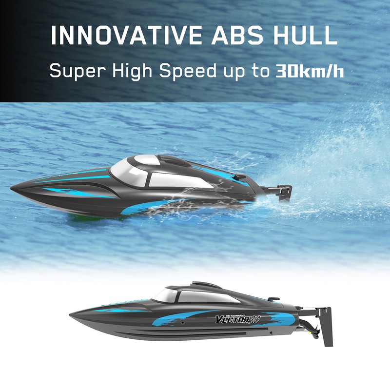 Remote Control Ship 30km/h High Speed 2.4GHz Frequency 100m Control