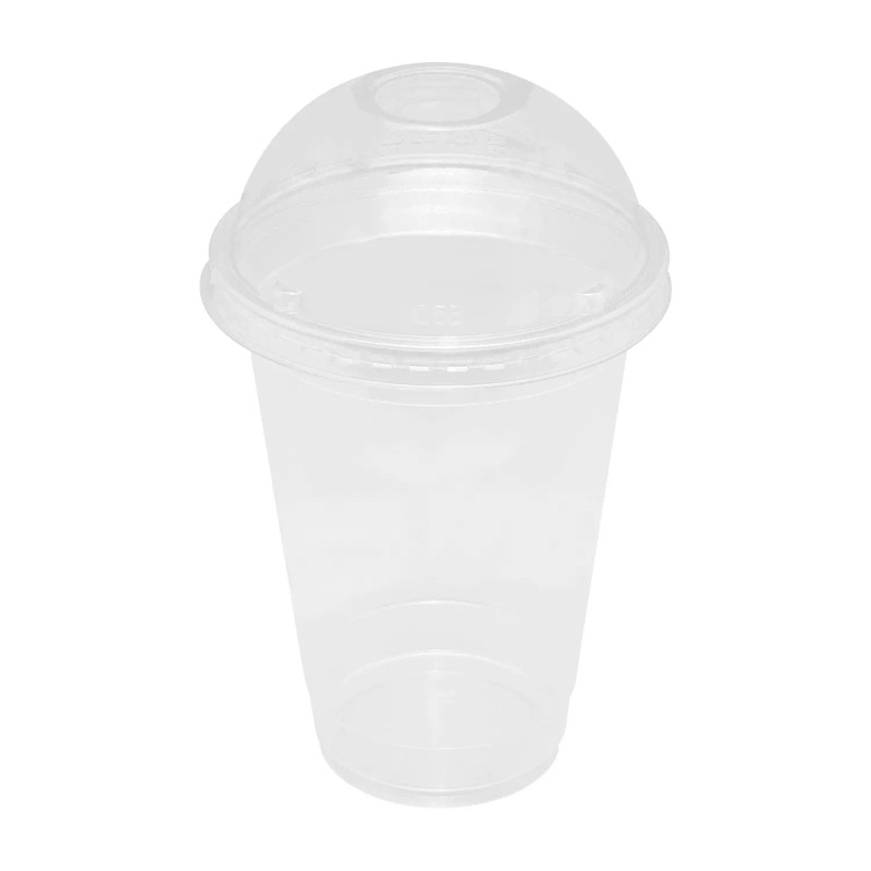 Karat 16oz PP Plastic U-Rim Cold Cups (95mm) - 2,000