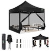 COBIZI 10x10 Canopy Tent, Heavy Duty Pop up Canopy with