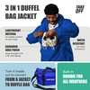 TAKE OFF 3-in-1 Convertible Waterproof Rain Jacket & Travel Duffle