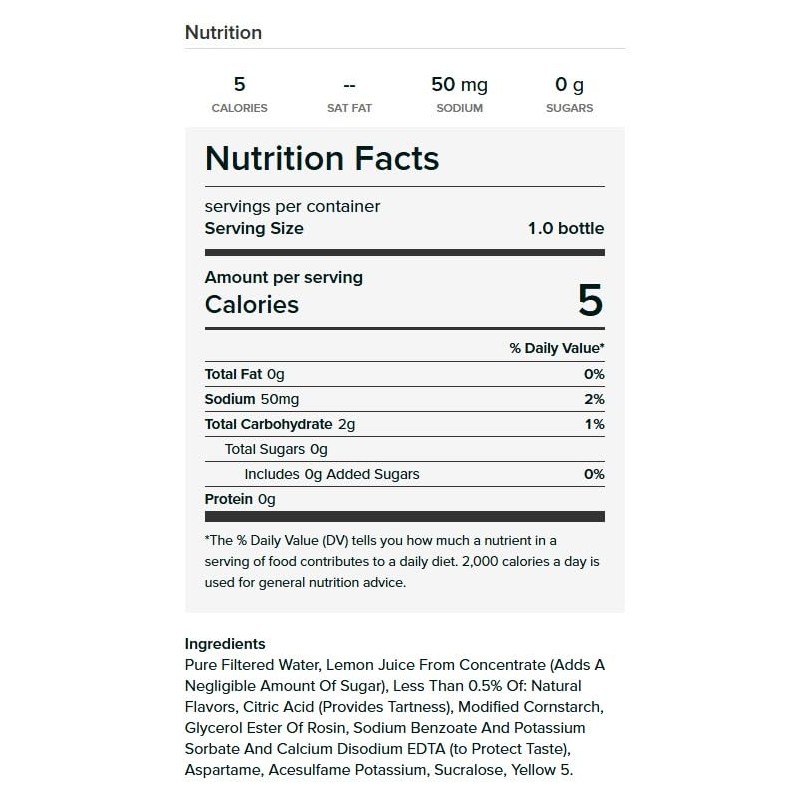 Minute Maid Zero Sugar Lemonade, 12 fl oz, 12 Pack