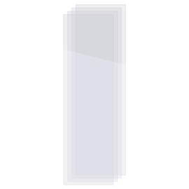 PATIKIL PET Vent Covers 12"x5", 4 Pcs Floor Wall Air Registers Cover Vent Blocker for Floor RV HVAC Fireplace Furnace Air Registers, Clear