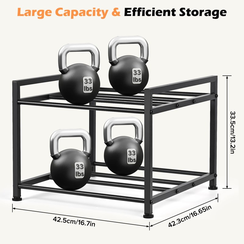 MAYJOY Desktop 3D Printer Filament Storage Rack, 2-Tier Metal