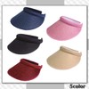 CHROME CRANE CB100 Women's Plain Visor Cap Long Brim Wide