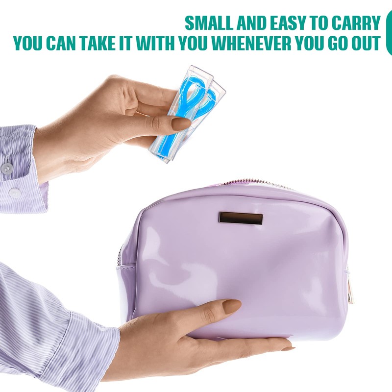 Seewey 1000 Pcs Dental Floss Threaders Deep Clean Floss for