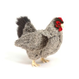 HANSA - Grey Chicken Soft Toy 31cmH