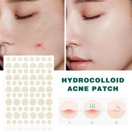 144 Stück Pimple Patches, Hydrokolloid Unsichtbare Pickel Patch, Anti Pickel Patches, Pickel Patches mit Teebaumöl und Salicylsäure, Tag und Nacht 2-In-1 Wasserdicht Absorptions Pickel Patch