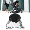 Baby Stroller Sun Shade See Through Windproof Rain Proof Bassinet