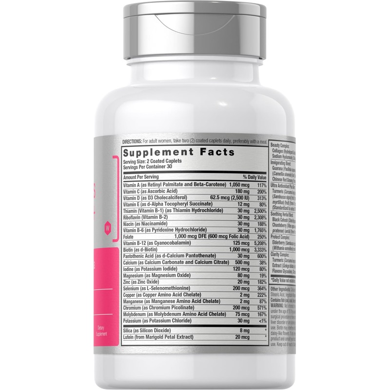 Horbäach Women's Multivitamin 50 Plus | 60 Coated Caplets |