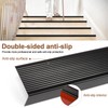 Jiekayi Metal Stair Nosing, Self Adhesive Aluminum Stair Edge Protector