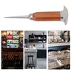 304 Stainless Steel Ice Chisel Wooden Handle Ice Chipper Hand
