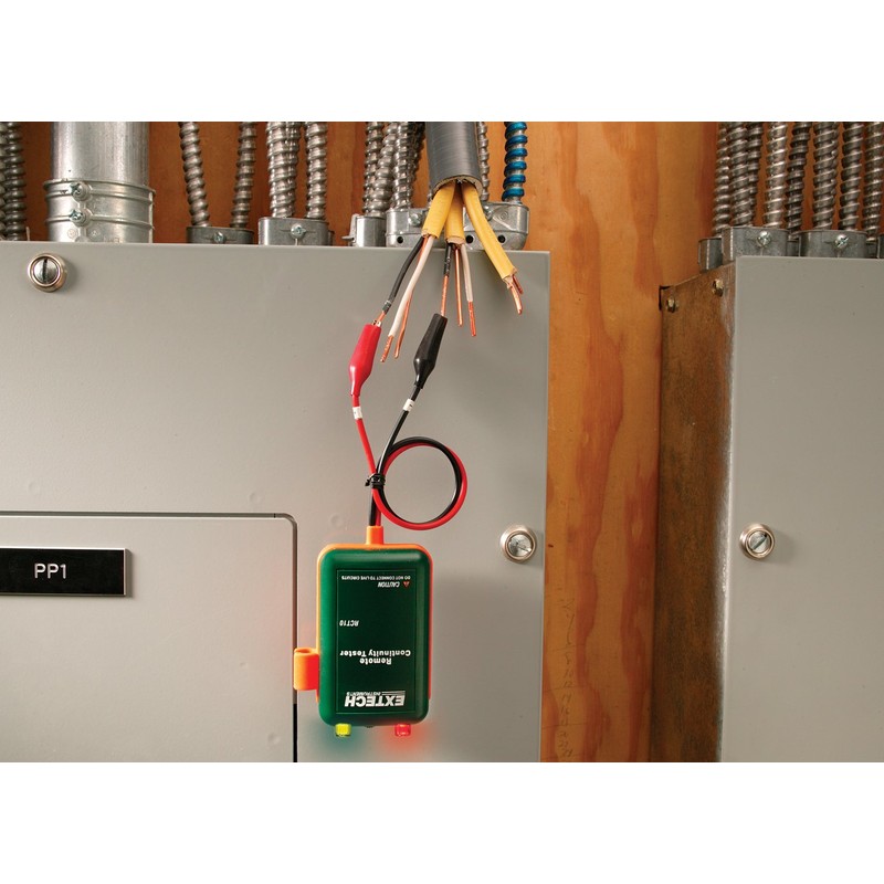 Extech CT20 Remote and Local Continuity Tester One Person Operation