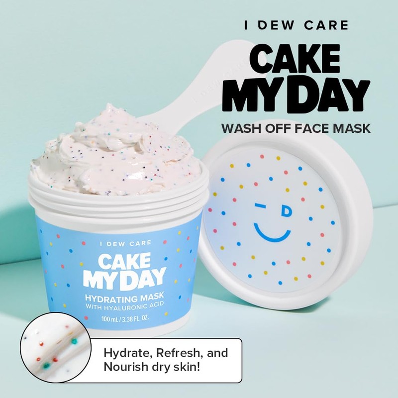 I DEW CARE Wash Off Face Mask - Cake My