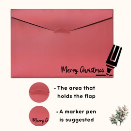 Christmas Card for Parents - Christmas Card for Mom and Dad - Christmas Card for Parent - Christmas Gifts for Parents - Mom and Dad Christmas Gifts - 5.3”x8" Single Christmas Card with Envelope