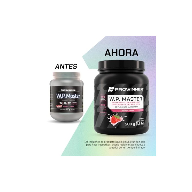 PROWINNER WP Master Suplemento Alimenticio, Protena Concentrada de Suero de