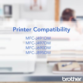 Brother Brother Printer LC3011M Single Pack Standard Cartridge Yield Up to 200 Pages LC3011 Ink Magenta
