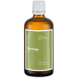 Terra Elements Moringa Oil 100 ml I Moringa Oleifera I Miracle Tree I Moisturising I 100% Pure I Vegan I Cold Pressed