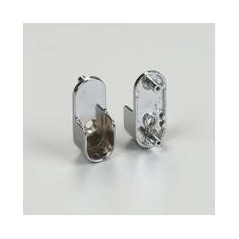 Knape & Vogt Open Flange for 880 Tube Chrome