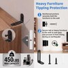 20 Pack Furniture Anchors for Baby Proofing,Keep Baby and Pet