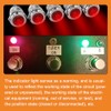 GASHER 5 PCS Energy Saving Indicator Light, LED Light 12V/24V/110V